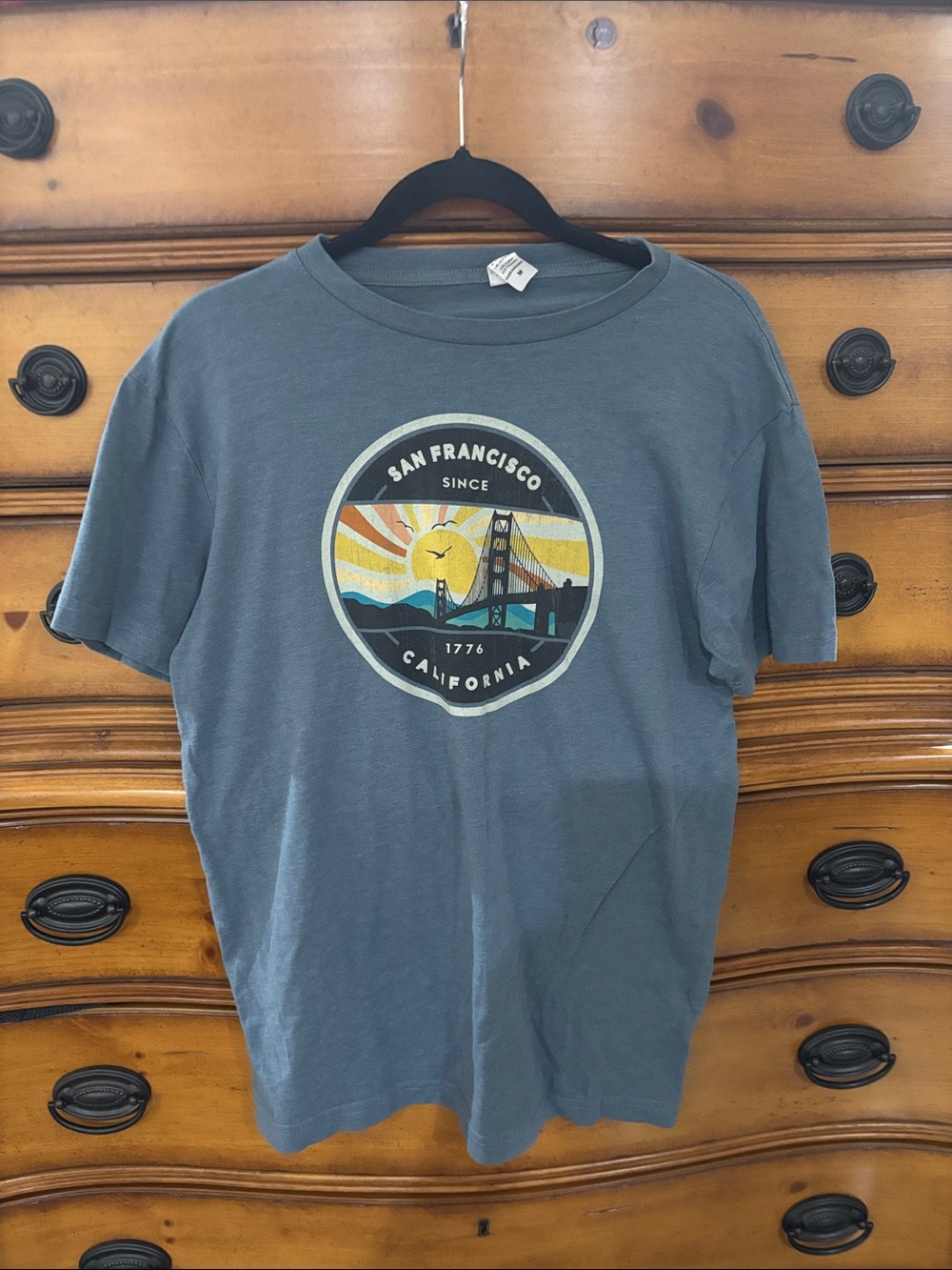 San Francisco Graphic Crewneck Tee - Slate Blue